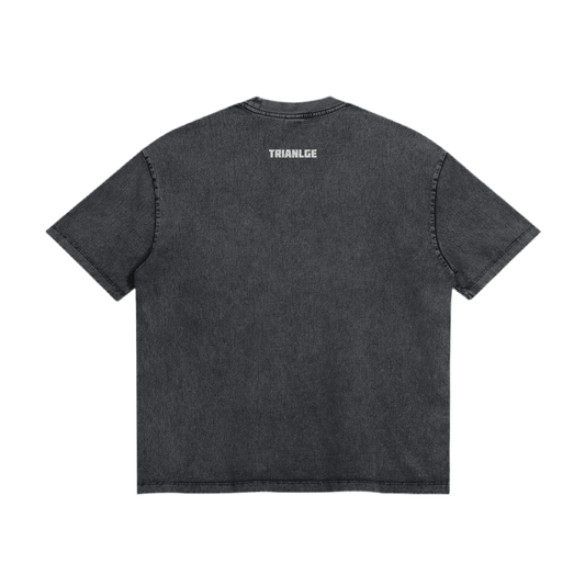 Black t shirt trianlge