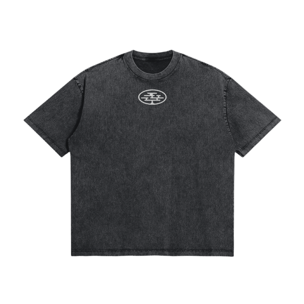 Black t shirt trianlge