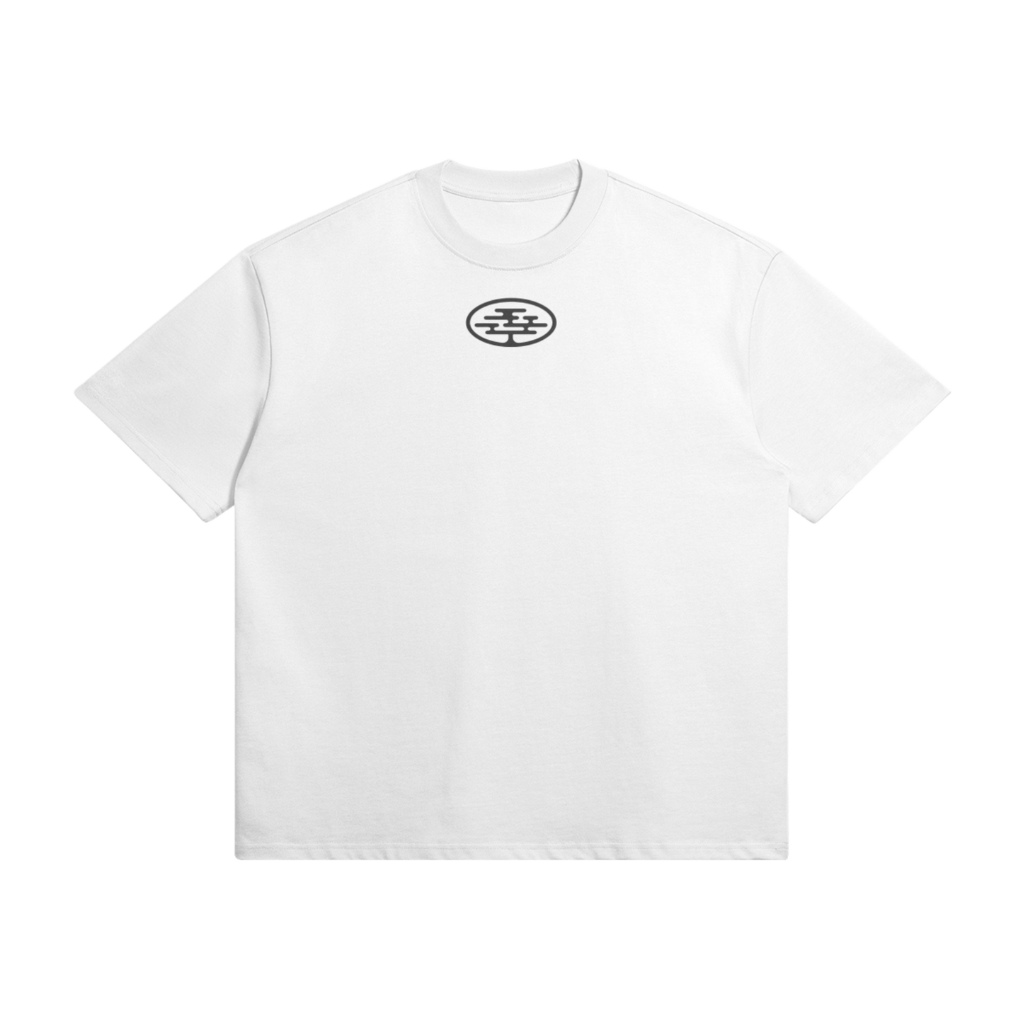 White t shirt trianlge