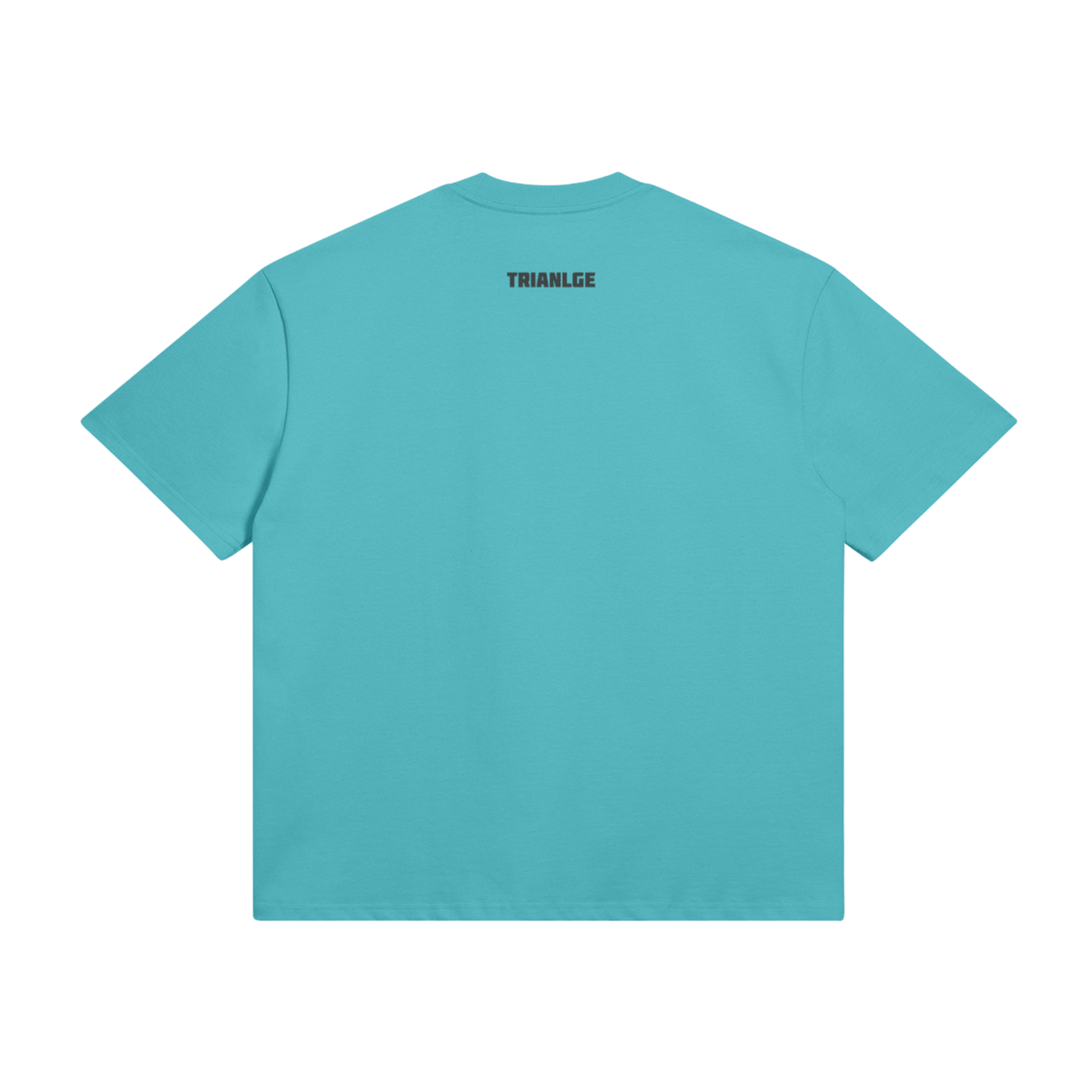 Blue t shirt trianlge