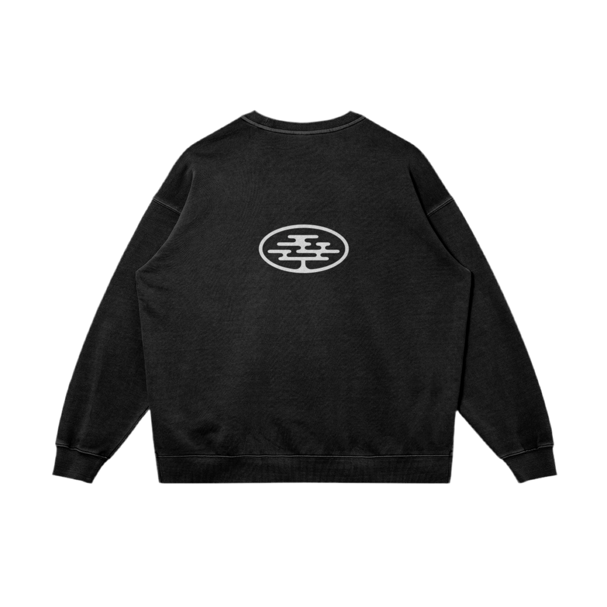 Unisex Heavyweight Oversized Side Slit Faded Sweatshirt